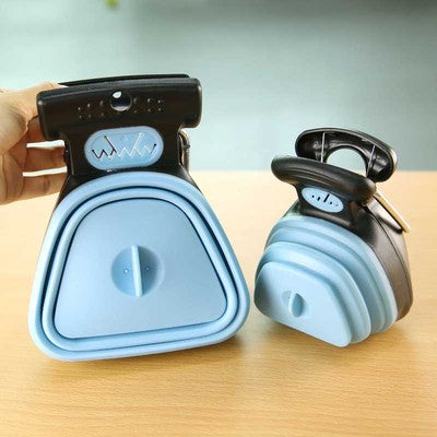 Foldable Dog Pooper Scooper with Decomposable Bags