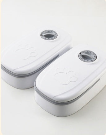 2-in-1 Gravity Pet Food & Water Feeder