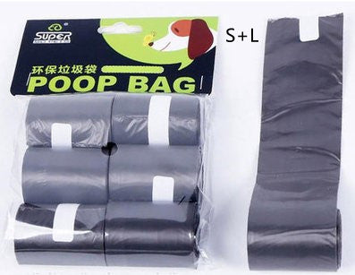 Foldable Dog Pooper Scooper with Decomposable Bags