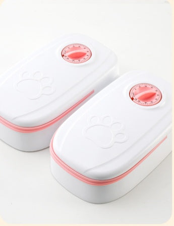 2-in-1 Gravity Pet Food & Water Feeder